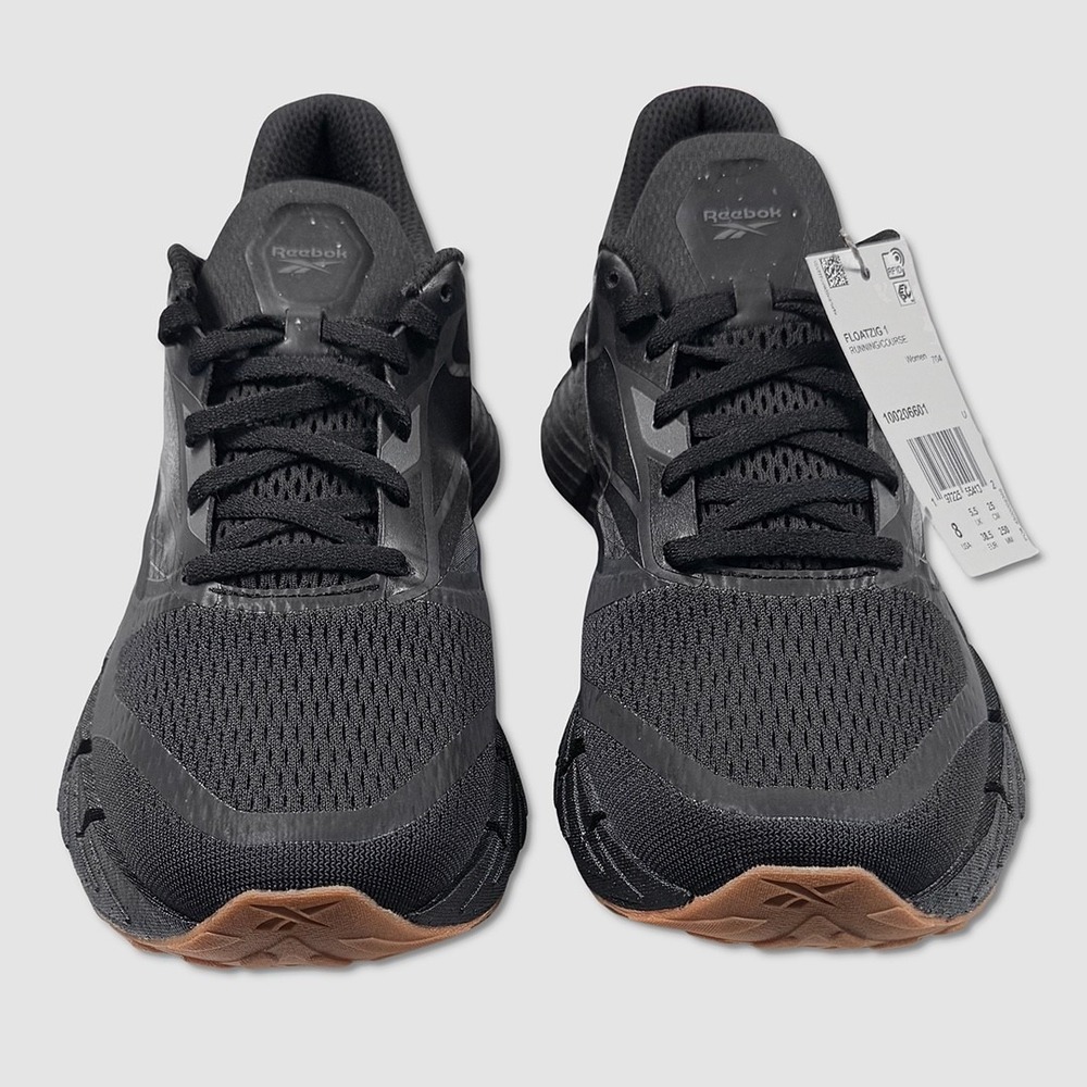 Reebok Floatzig 1 Sneakers / Shoes - NEW Womens 8 Black / Pugry6 - #49426-CL1 - Picture 3 of 5